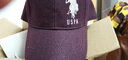 U.S.POLO ASSN.保羅帽子羊毛呢秋冬中老年保暖棒球帽男士女戶外休閑刺繡時尚百搭 酒紅色 可調(diào)節(jié)(54至60cm) 曬單實拍圖