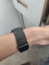 老皮匠 超薄钢带  男女 手表配件 代用CK DW表带 不锈钢表链 米兰编织金属手表带 粗网--黑色 24mm 实拍图