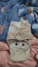 七彩博士婴儿睡袋0-6个月恒温棉防惊跳安抚襁褓包被新生儿秋冬季厚款抱被 小蜜蜂蓝色厚款 实拍图
