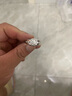 MISLD莫桑鉆戒指男鍍金滿(mǎn)天星二克拉s925純銀指環(huán)送男友情侶時(shí)尚 【莫桑鉆】2克拉 開(kāi)口可調節 曬單實(shí)拍圖