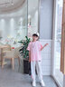 優(yōu)優(yōu)1點(diǎn)女童褲子夏季新款薄款兒童長(zhǎng)褲冰絲防蚊褲女大童夏裝休閑運(yùn)動(dòng) 5610白色【冰絲款】 130cm 曬單實(shí)拍圖
