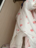童泰秋冬婴儿衣服新生儿夹棉连体衣0-6个月宝宝哈衣 粉色丨C款 59cm 实拍图