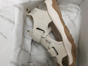 暇步士（Hush Puppies）童鞋女童涼鞋2025夏季兒童鞋男童包頭洞洞鞋戶外鏤空休閑沙灘涼鞋 HP3217米色 28 鞋內長17.9cm 曬單實拍圖