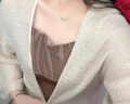 FSHE2025夏季新款薄款中長(zhǎng)款馬海毛針織外套女寬松韓版 很仙的開(kāi)衫 長(zhǎng)款杏色 均碼 曬單實(shí)拍圖