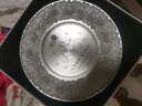 DCH.PT錫盤(pán)結婚紀念日禮物十周年送老婆老公錫婚紀念品圓盤(pán)擺件周年紀念 富貴牡丹錫盤(pán)230mm+Q版手繪 曬單實(shí)拍圖