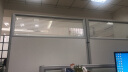 美轩戈上海办公室隔断移动屏风可折叠移动高隔断板式隔墙屏风隔断简约现代 1200*2000三十公分玻璃含铝塑脚 实拍图
