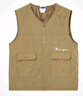 Champion冠軍秋季新款戶(hù)外露營(yíng)工裝風(fēng)馬甲背心V領(lǐng)拉鏈外套情侶裝 黑色 L 曬單實(shí)拍圖