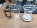 玻璃泡茶杯子男士茶水分離杯辦公室茶道杯個人專用綠茶杯水杯日式 木語杯400ml 400mL(不含)-600mL(含) 曬單實(shí)拍圖