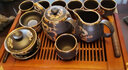 器美優(yōu)品 鑲金黑泥紫砂茶具套裝高檔宜興紫砂壺茶杯家用辦公送禮功夫茶具 紫砂黑泥-金鑲玉騰龍茶具 曬單實(shí)拍圖