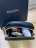PRADA/普拉達(dá)【七夕禮物】女士Saffiano牛皮革迷你小包單肩包女包 黑色 曬單實(shí)拍圖