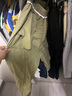 SNOOPY男童工裝褲2025春季新款男孩運(yùn)動(dòng)褲女大童褲子兒童春裝長褲 純色軍綠 160 曬單實(shí)拍圖