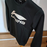 LI-NING KIDS李寧兒童衛(wèi)衣男童女大童春秋新款圓領(lǐng)青少年上衣長袖T恤打底衫 黑色 160 曬單實(shí)拍圖