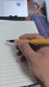 英雄（HERO）钢笔 382商务办公学生日常书写铱金签字墨水礼盒装 黄色明尖 实拍图