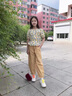 柚一杉女童夏季套裝2025新款兒童洋氣時(shí)髦短袖中大童碎花網(wǎng)紅褲子兩件套 檸檬碎花套裝 150 (建議身高145左右) 曬單實(shí)拍圖