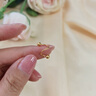 中國黃金CHINA GOLDU型黃金耳釘女士足金耳環(huán)耳飾品七夕情人節(jié)禮物送女友老婆生日 足金U型耳釘 曬單實拍圖