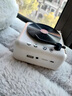 小潔匠選留聲機黑膠cd一體機藍牙音箱小型cd黑膠唱片機迷你插卡復古音響生日禮物送女友閨蜜 冰川白【HiFi音質(zhì)+會(huì )轉的CD】 曬單實(shí)拍圖