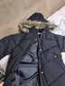 G.DUCKKIDS冬上新 兒童羽絨服中長款免洗易打理6-14歲女童中大童洋氣加厚防 黑色 羽絨棉服 160 (參考年齡12-14歲) 曬單實拍圖