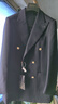 Guillaume de Mons布雷澤西裝純羊毛西服套裝男海軍單西高端商務(wù)正裝外套男士西裝 藏青色【雙排金屬扣】112 48 曬單實(shí)拍圖