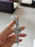 蒂蔻女禮品創(chuàng)意高檔實(shí)用手表浪漫表白送老婆女友生日禮物送女友 銀殼紫鉆（可刻字） 曬單實(shí)拍圖