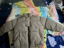 G.DUCKKIDS童裝兒童羽絨服男童加厚保暖24新款秋冬中小童外套帥氣男寶寶衣服 咖色 100 （建議身高90cm 3-4歲）cm 曬單實(shí)拍圖