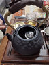 龍顏堂日本鐵壺電陶爐煮茶器泡茶專用茶壺純手工鑄鐵壺煮茶爐燒水壺套裝 螃蟹1400ml 曬單實拍圖