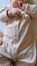 乖奇熊嬰幼兒長(cháng)袖連體衣服春秋季男女寶寶純棉哈衣爬服新生兒童秋款睡衣 曬單實(shí)拍圖
