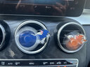 京格車載空調(diào)出風(fēng)口香薰夾創(chuàng)意卡通個性貓和老鼠旋轉(zhuǎn)風(fēng)扇裝飾擺件新款 車載旋轉(zhuǎn)湯姆（2片檸檬香薰） 曬單實拍圖