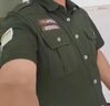 吉普（JEEP）全棉工裝襯衫短袖男夏季修身純棉軍綠色有口袋雙兜軍旅風(fēng)休閑襯衣 軍綠色 2XL 135-153斤 曬單實拍圖