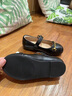 暇步士（Hush Puppies）童鞋女童皮鞋秋冬新款兒童鞋公主黑色小女孩軟底洋氣禮服演出單鞋 HP4344黑色 26 適合腳長(zhǎng)16.2cm 曬單實(shí)拍圖