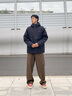森馬（Semir）地理羽絨服冬90絨子防風(fēng)三防兩件套三合一101724113203 曬單實(shí)拍圖