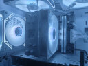 九州风神（DEEPCOOL）玄冰400V5ARGB白色CPU电脑散热器(白化4热管/幻彩ARGB/超频220W/支持12/13代/AM4/AM5） 实拍图