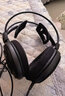 鐵三角（Audio-technica）【日本直郵】頭戴式有線(xiàn)耳機 Air Dynamic系列耳機 空氣動(dòng)圈耳機輕量化設計監聽(tīng)HIFI耳機 ATH-AD500X【黑色】 曬單實(shí)拍圖