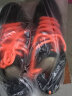 乔丹QIAODAN 男鞋运动鞋减震轻便跑步鞋 黑色/闪亮橘 42.5 实拍图