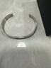 丹尼爾惠靈頓（DanielWellington）dw手鐲 男女士情侶手鐲時(shí)尚飾品手環(huán) 七夕情人節(jié)禮物送女友送愛人 銀色 中號(hào)DW00400144 曬單實(shí)拍圖