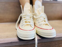 匡威（Converse）男女ALL STAR系列 Chuck 70 休閑帆布鞋 162053C 40碼US7碼 曬單實(shí)拍圖