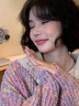 花千羽假發(fā)女短發(fā)時(shí)尚新款卷發(fā)仿真真發(fā)發(fā)型全頭頭套羊毛卷假發(fā)套ll 百搭時(shí)尚【黑茶色】 曬單實(shí)拍圖