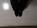 GETUO 雪地靴男冬季保暖棉鞋高帮中筒男靴子韩版棉靴潮流加绒加厚男鞋 黑色S030（偏小加大一码） 40 实拍图