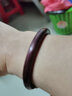 【薈幽蘭】西藏雞血藤手鐲女男款野生無(wú)節素藤有節民族風(fēng)情侶木飾品簡(jiǎn)約圣誕節禮物 精選粗6mm(手圍13cm) 曬單實(shí)拍圖