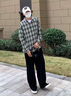 Lee dprre男士牛仔喇叭褲2024春秋寬腳褲男士大直筒牛仔褲闊腿褲大腳男士褲 純黑色秋冬款 900 26 【1尺9腰圍】小碼 曬單實(shí)拍圖
