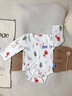 Lapador啦普哆夏季涼感嬰幼兒純棉連體衣爬服新生兒和尚服母嬰外出服 包屁衣 （芬蘭原版） 59cm （綠野仙蹤） 曬單實拍圖