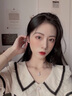 HR赫蓮娜輕奢四葉草項(xiàng)鏈女士時尚首飾品七夕情人節(jié)禮物送女友老婆 四葉草項(xiàng)鏈(白金色·白) 曬單實(shí)拍圖
