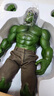 I大號綠巨人漫威HULK復仇者聯(lián)盟蜘蛛俠擺件玩偶關(guān)節可動(dòng)生日禮物玩 綠巨人42厘米+酷炫馬甲 曬單實(shí)拍圖