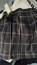 拉曼咔原創(chuàng  )jk制服裙正版西裝外套秋冬季新款學(xué)院風(fēng)鉗色西服套裝三件套女 煙灰裙+鉗色西裝+尖角襯衫 送絲襪 M 【推薦91~100斤】 曬單實(shí)拍圖