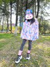 蕉內小氫氣502Cloud兒童羽絨服男女童連帽寶寶大童中長(cháng)款加厚防風(fēng)外套 珊瑚粉筆觸 130 曬單實(shí)拍圖