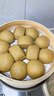 黃一府（HUANG YI FU） 蒸籠紙家庭烘焙油紙圓形不粘紙蒸點心包子饅頭墊紙100張 直徑31CM 曬單實拍圖
