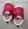卡特兔学步鞋男童秋季软底步前鞋 女宝婴儿包头鞋经典款XZ03红色13.5cm 实拍图