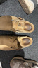 BIRKENSTOCK勃肯德國進(jìn)口男女款絨面保暖London Shearling毛毛鞋 棕色窄版1014963 37 曬單實(shí)拍圖