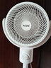 庫思特 Kusite空氣循環(huán)扇果嶺電風扇落地扇家用搖頭對流靜音風扇臺立兩用直流電扇節(jié)能變頻臺扇 典雅白機械款 曬單實拍圖