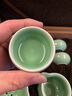 杯語(yǔ)（LANGUAGE OF CUP）龍泉青瓷整套茶具陶瓷汝窯功夫茶具套裝哥窯開(kāi)片茶壺 弟窯梅子青 曬單實(shí)拍圖