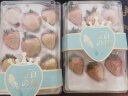 桃小蒙梦之莹淡雪白草莓 精品白雪公主白色奶油天使新鲜水果礼盒 【大果2盒】500g白草莓18颗 实拍图